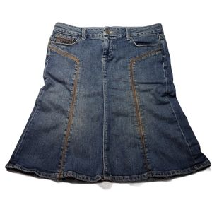 Paige Trumpet Denim Skirt Size 29